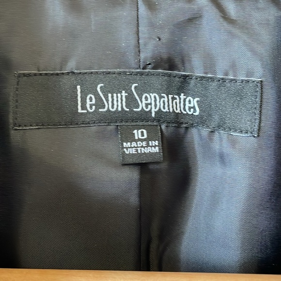 VINTAGE LE SUIT SHORT SLEEVE SUIT JACKET - Picture 3 of 8